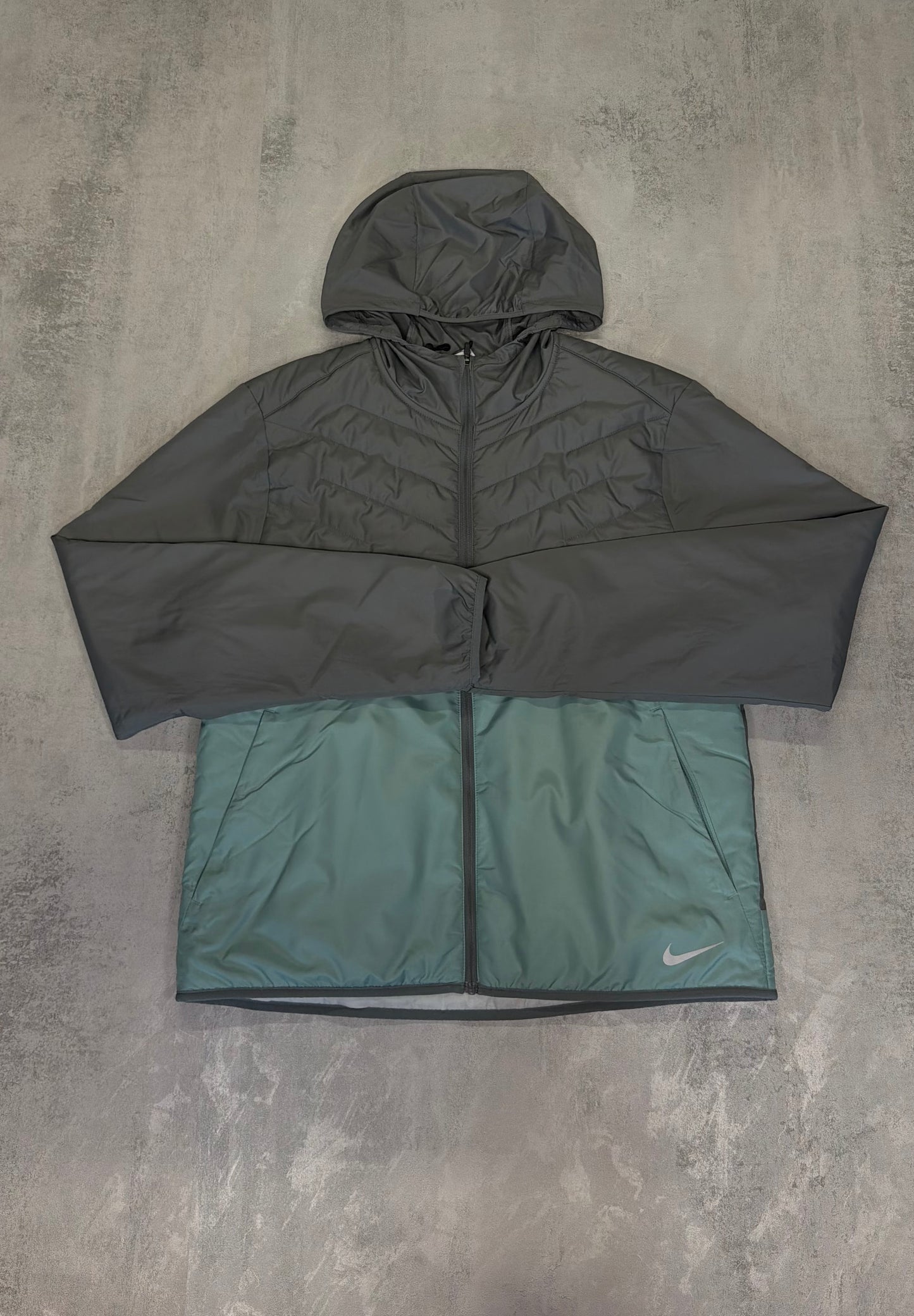 Nike Therma-Fit Repel Jacket 'Grey, Green'