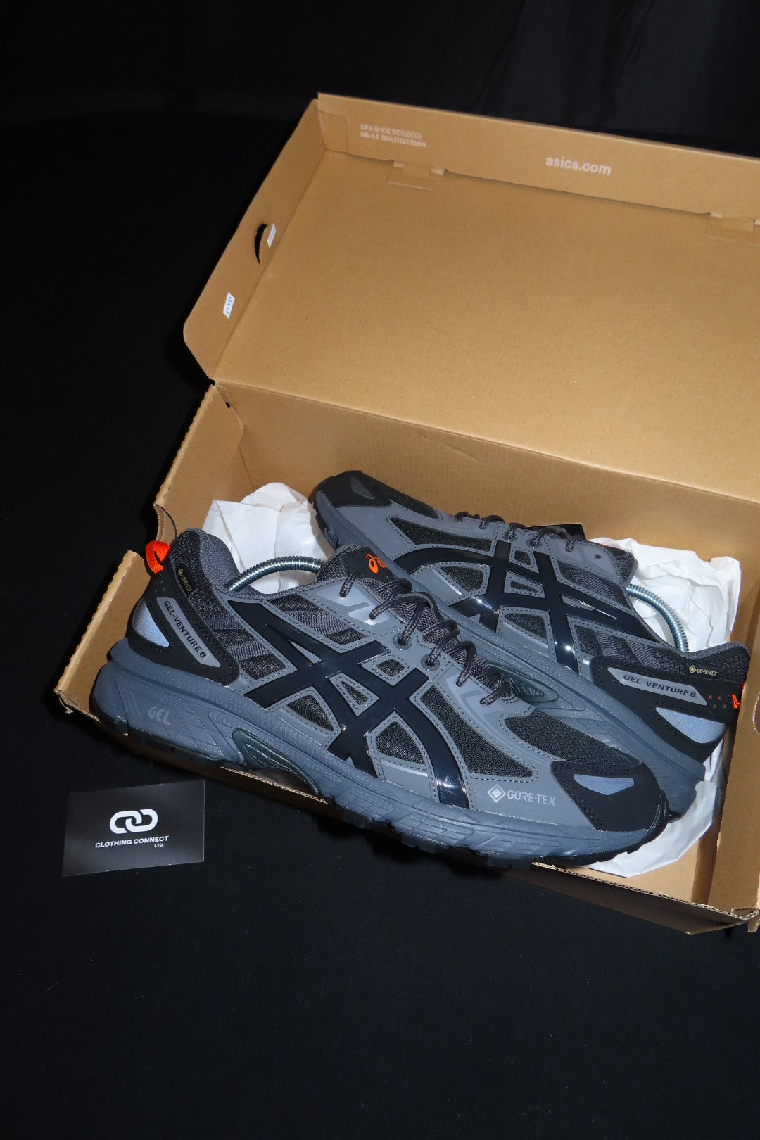 Asics Gel-Venture 6 GTX(Black/Orange)
