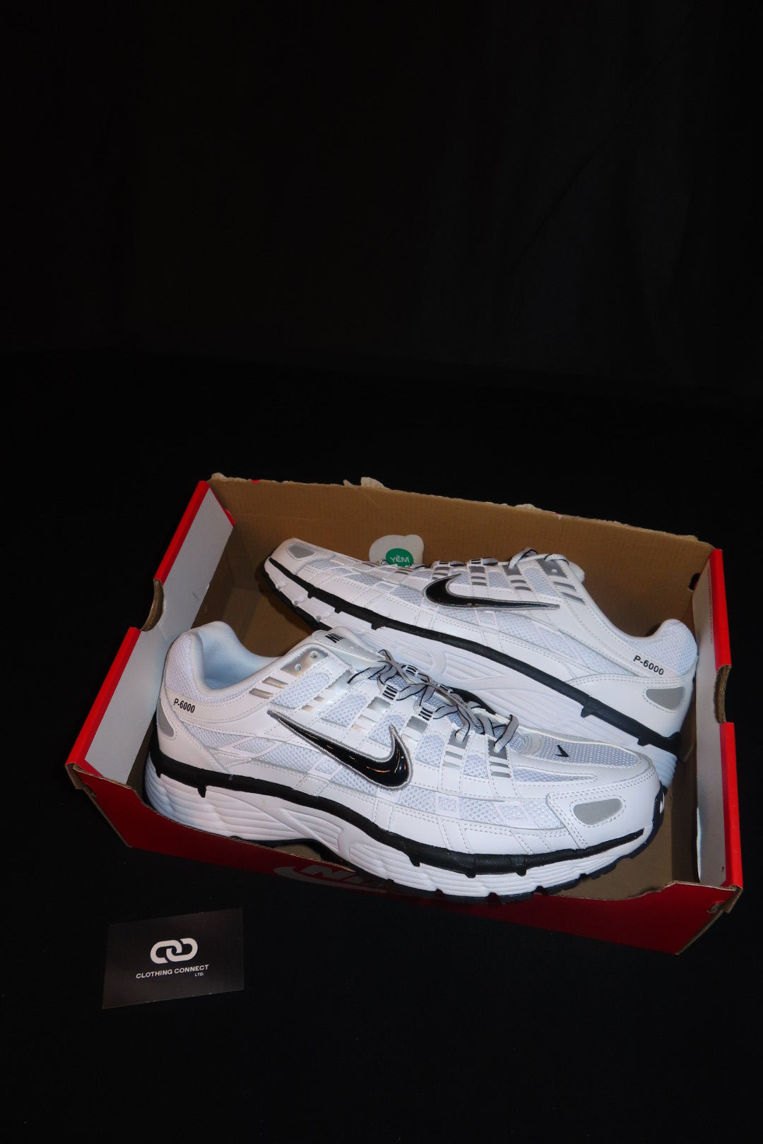Nike P6000 (White/Black)