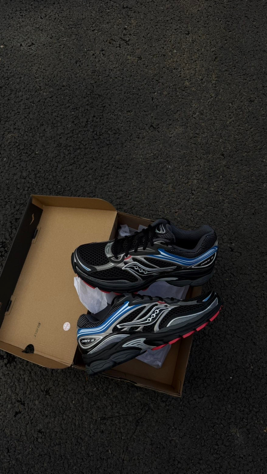 Saucony Program Omni 9 'Black Multi'
