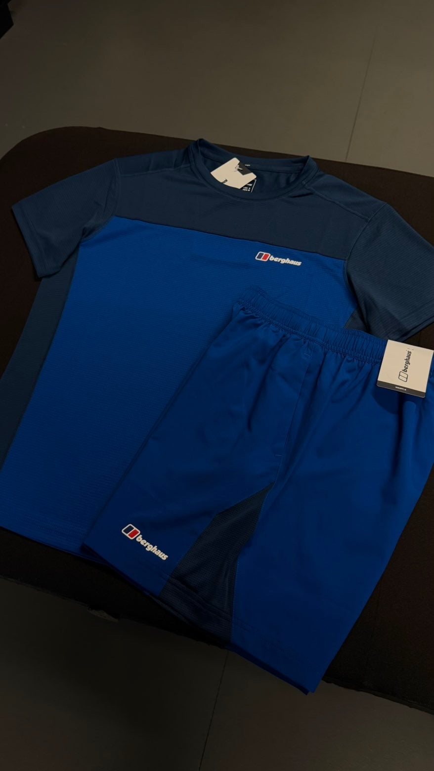 Berghaus Shorts & T-Shirt 'Blue & Navy'