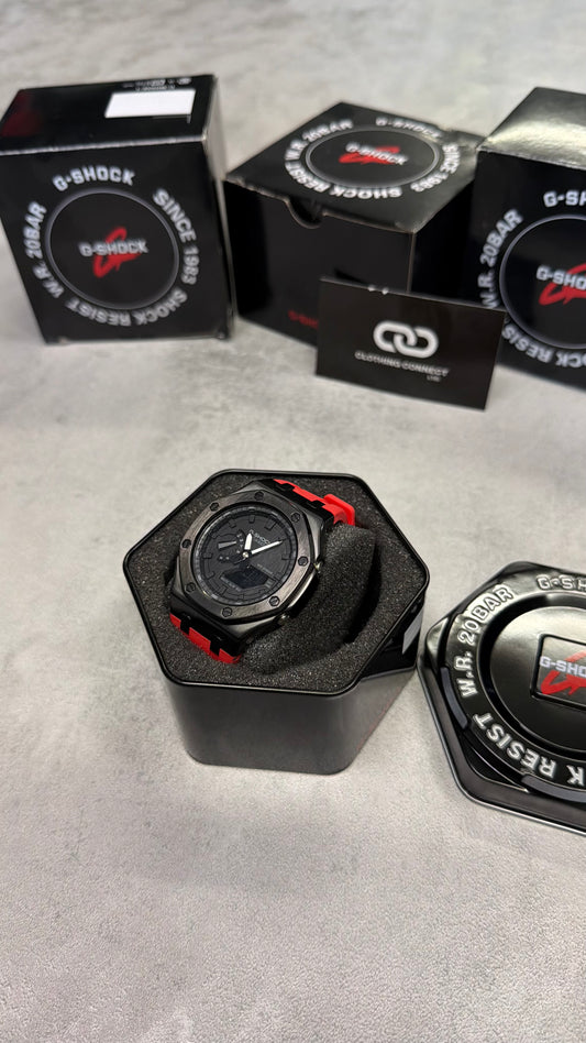 Casio Modified G-Shock 'Red, Black'
