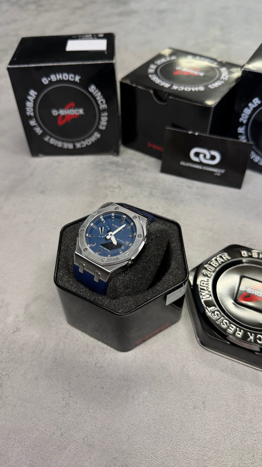 Casio Modified G-Shock 'Blue, Silver'