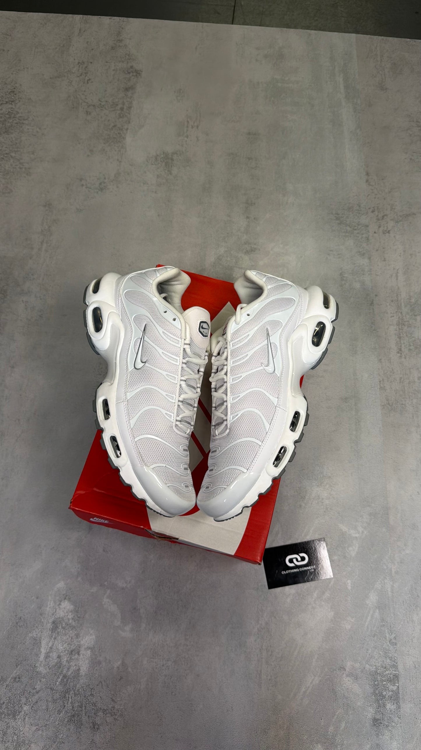 Nike Air Max TNs 'Triple White'