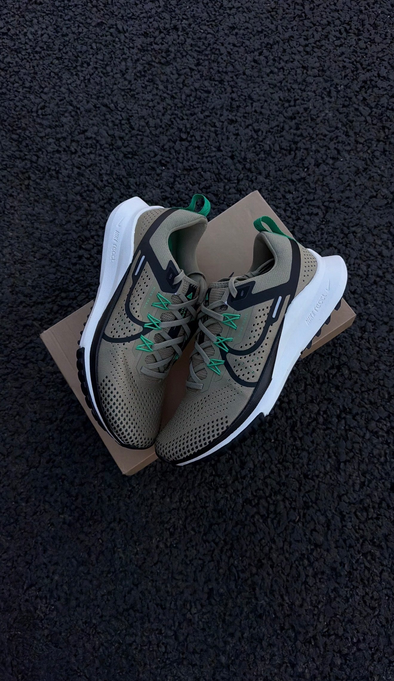 Nike React Pegasus Trail 4 ‘Neutral Olive and Stadium Green’