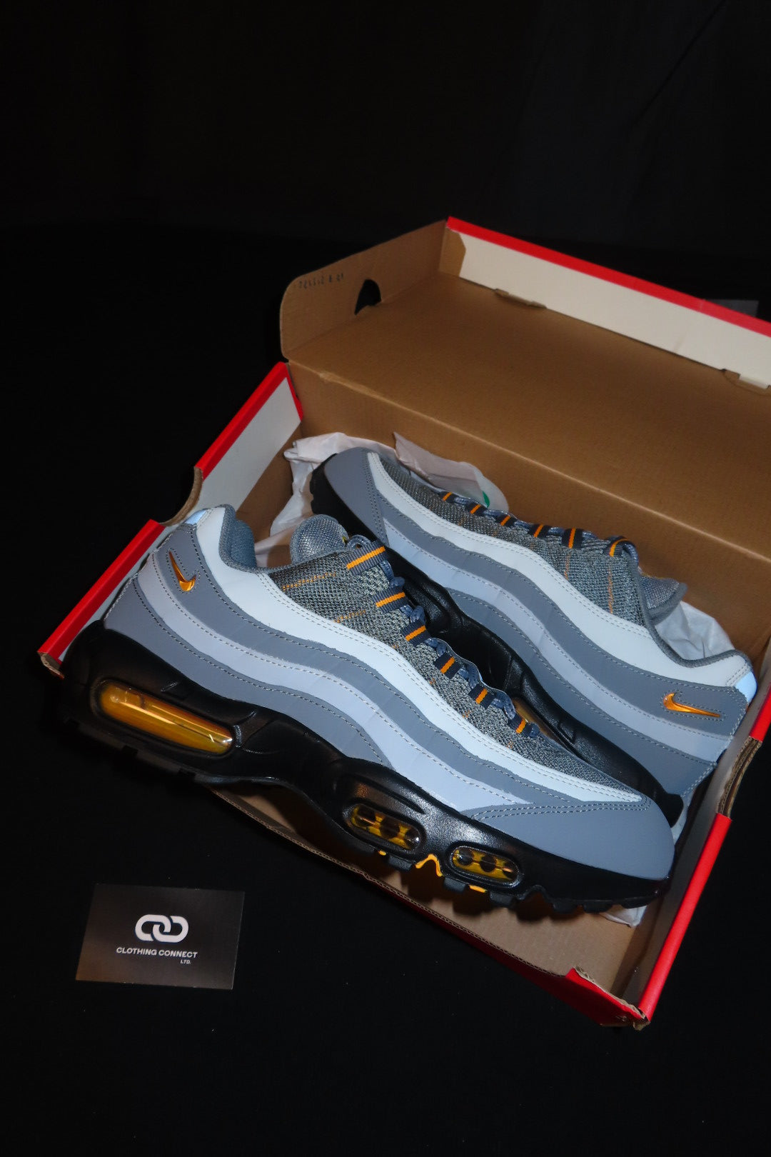 Nike Air Max 95(Grey/Sundial Orange)_