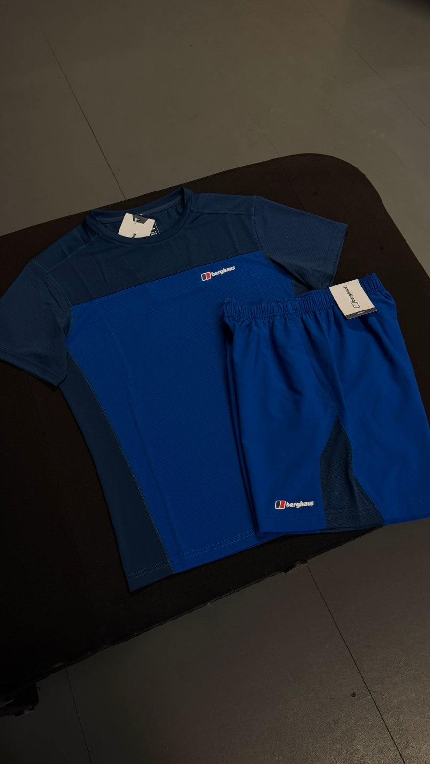 Berghaus Shorts & T-Shirt 'Blue & Navy'